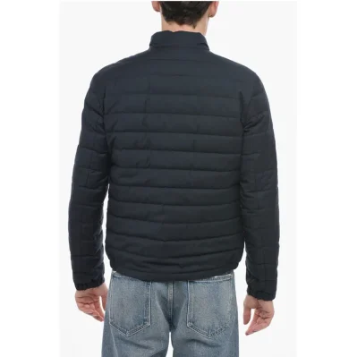 Quilted LUXE Lightweight Down Jacket with Zip Closure