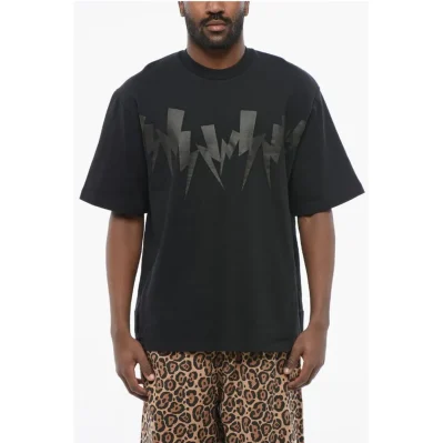 Short Sleeved Crew-Neck Sweatshirt