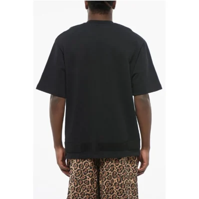 Short Sleeved Crew-Neck Sweatshirt
