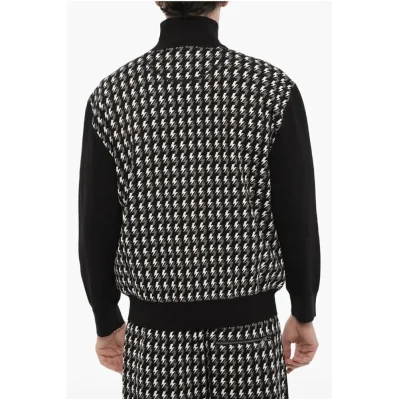 Blouson Fit Embroidered Sweater