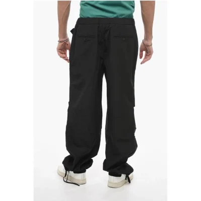 Drawstringed Cargo Pants