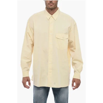 Classic Collar Popeline Cotton Shirt