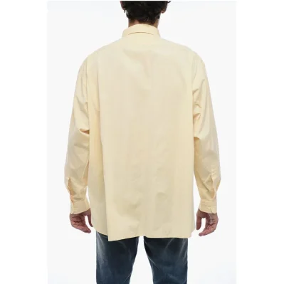 Classic Collar Popeline Cotton Shirt
