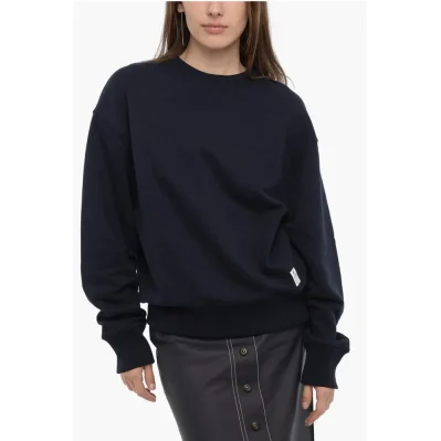 Oversized Cotton WESTIN Crew-Neck Sweatshirt