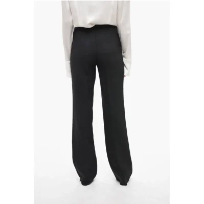 Pleated High Waist Pants