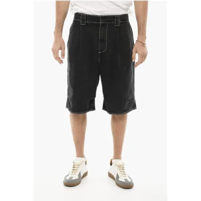 Visible Stiching Twill RIC Shorts