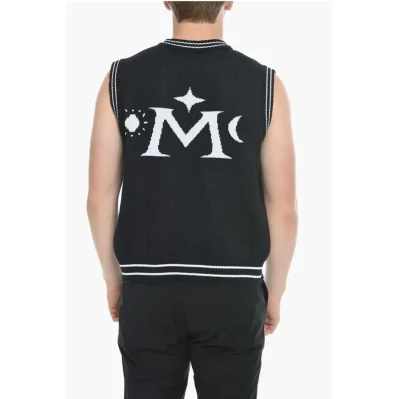 Organic Cotton Two-Tone Vest with Rib Edges