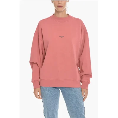 Brushed Cotton MEZZANINE OSLO Crew-neck Sweatshirt