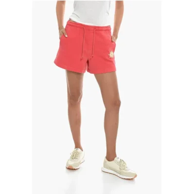 Organic Cotton MUSAN LOGOS Shorts with 2 Pockets