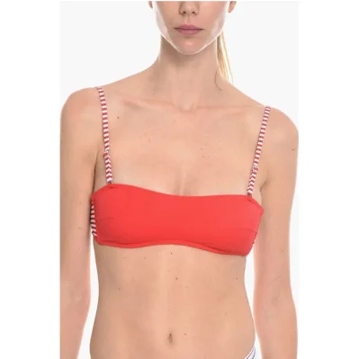 Striped Details BFB-DOLYS Bandeau Bikini Top