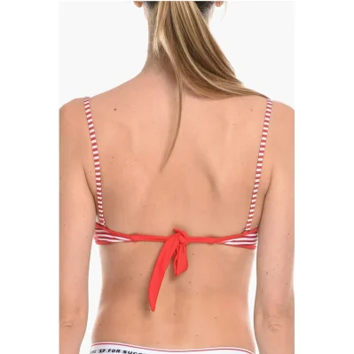 Striped Details BFB-DOLYS Bandeau Bikini Top