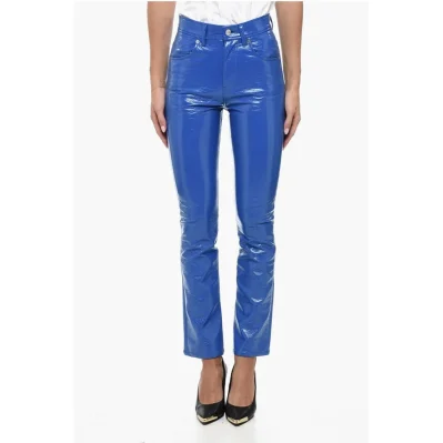 Patent Faux Leather P-ARCY Pants