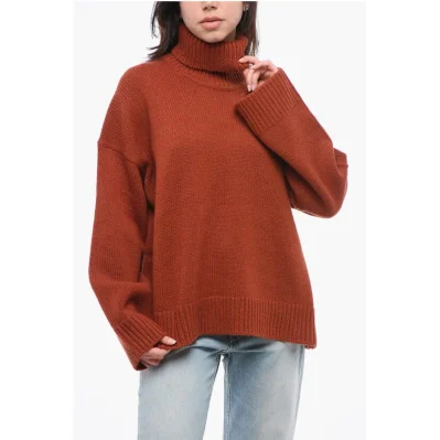 Solid Color Turtleneck KEIK Sweater