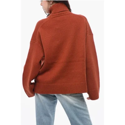 Solid Color Turtleneck KEIK Sweater