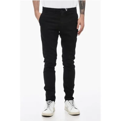 Regular Waist Slim Fit MIKE Chino Pants