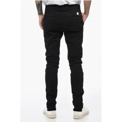 Regular Waist Slim Fit MIKE Chino Pants