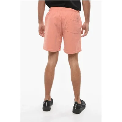 Drawstring Waist Cotton Tennis Shorts
