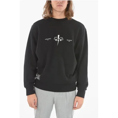 JAMES HARDEN X NEIL BARRETT Lightweight Jersey Crewneck Swea