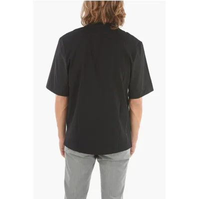 Jersey MINIMAL T-shirt with Stretchy-nylon Sleeves