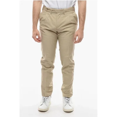 Solid Color ROPPONGI Double-Pleat Pants