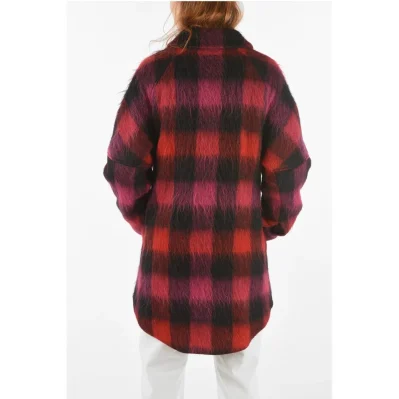 Tartan 2 Pockets and Double Breast Pockets Overshirt