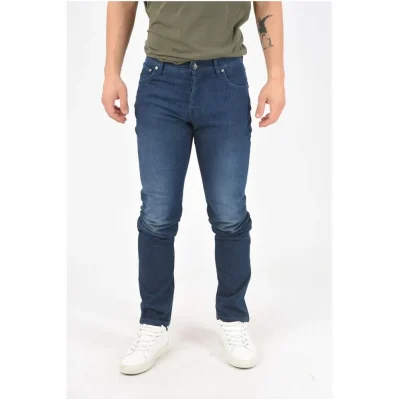 ID LUXURY DENIM Dark-washed Jeans with 5 Pockets 17cm