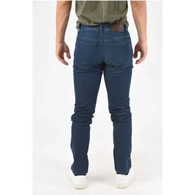 ID LUXURY DENIM Dark-washed Jeans with 5 Pockets 17cm