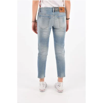 Low Rise JENNIFER CROPPED Denims