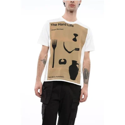 MAN Maxi Printed THE HARD LIFE T-Shirt