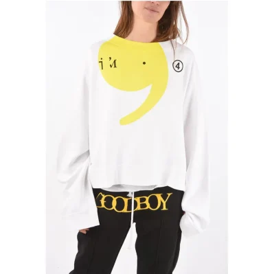 MM1 oversized sweatshirt with print