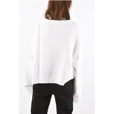 MM1 oversized sweatshirt with print