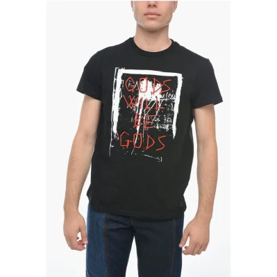 Printed Loose Fit Crew-neck T-shirt