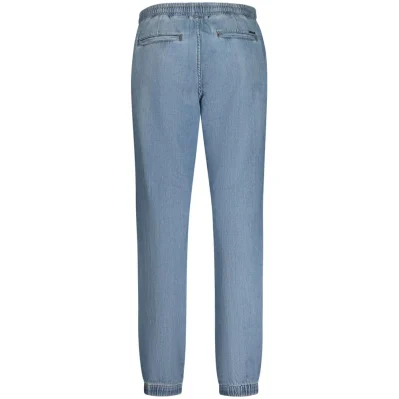 Light Blue Cotton Women Jeans