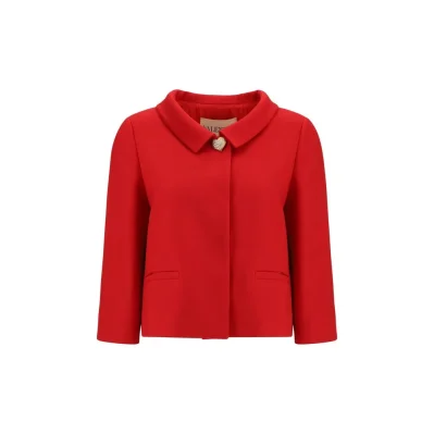 Heart-shaped button Blazer