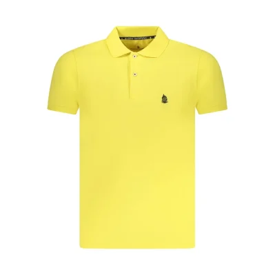 Yellow Cotton Polo Shirt