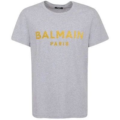 Gray Cotton T-Shirt