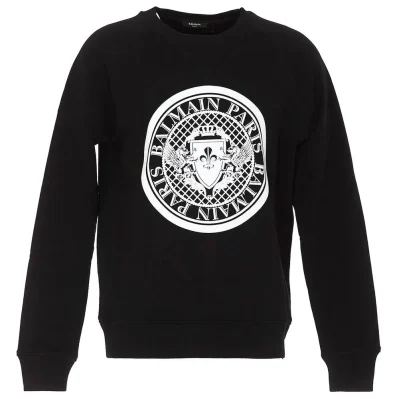Black Cotton Sweater
