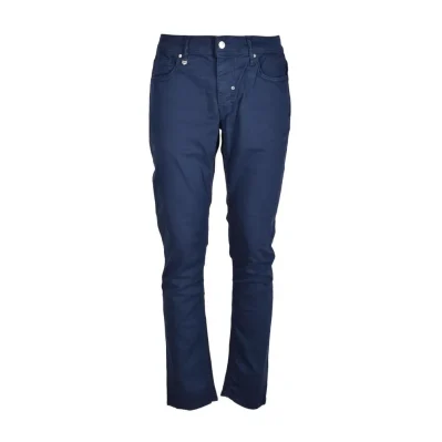 Blue Cotton Jeans & Pant