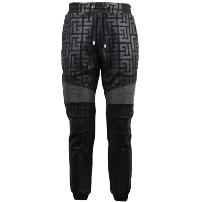 Black Cotton Jeans & Pant