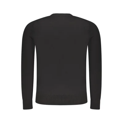 Black Cotton Sweater