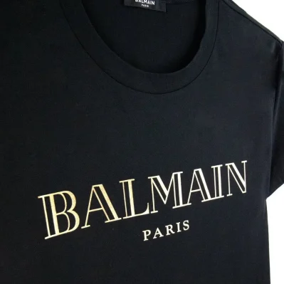 Black Cotton T-Shirt
