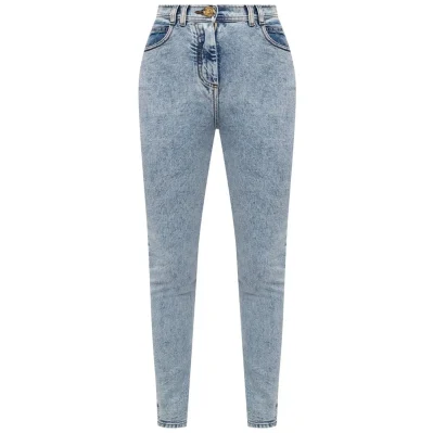 Blue Cotton Jeans & Pant