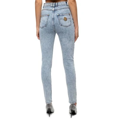 Blue Cotton Jeans & Pant