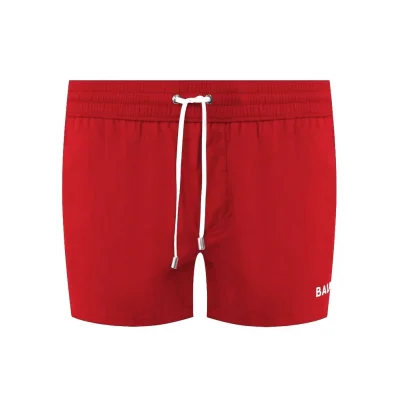 Red Nylon Swimwear