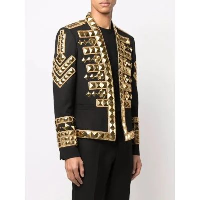 Black Haircalf Jacket