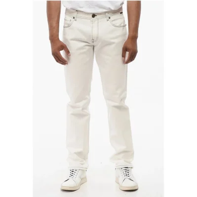 ID Straight-leg Denims with Contrasting Stitching