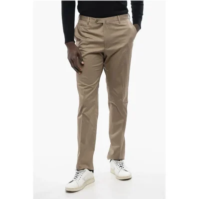 4-Pocketed LEADER Cotton Blend Pants with Belt Loops