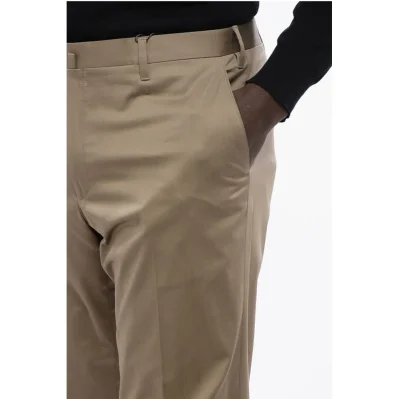 4-Pocketed LEADER Cotton Blend Pants with Belt Loops