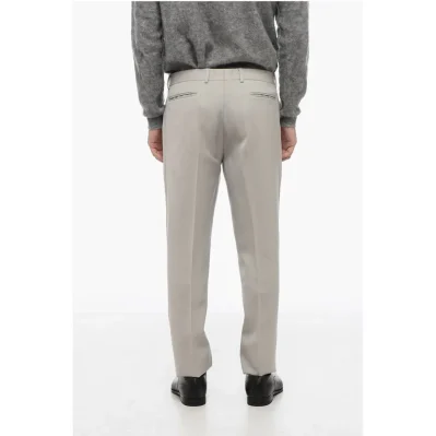 Wool Regular-Fit Pants