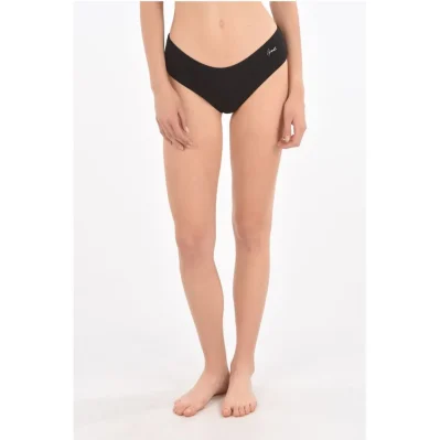 V KARL & CHOUPETTE Slip Swimsuit with Logo